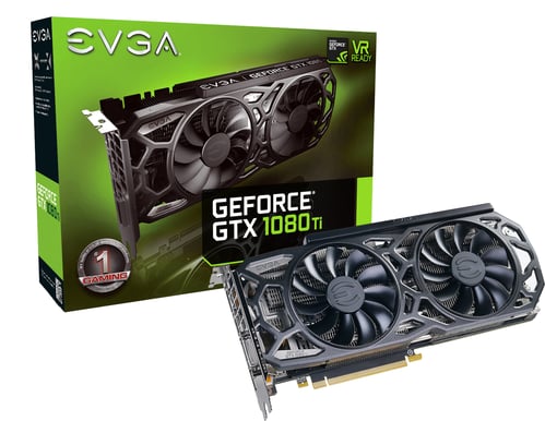 EVGA GeForce GTX 1080 Ti 11GB SC Black Edition GAMING