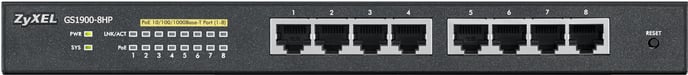ZyXEL GS1900-8HP 100/1000 8p PoE