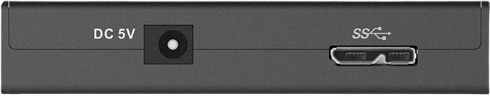 D-Link USB 3.0-adapter 4 portar Svart