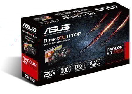 Asus Radeon HD7850 2048MB DirectCUII V2