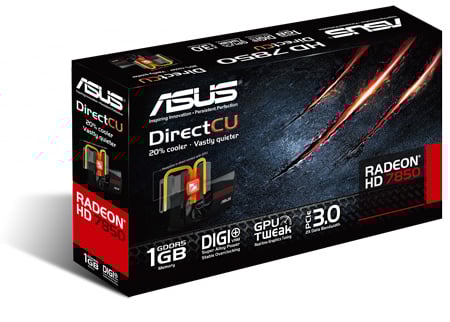Asus Radeon HD7850 1024MB DirectCU