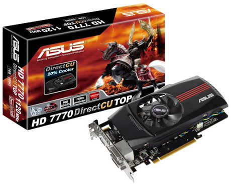 ASUS Radeon HD7770 1024MB DirectCU
