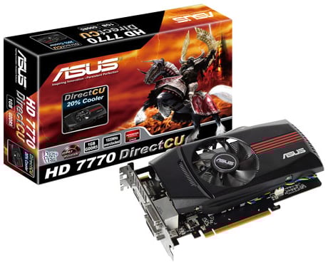 ASUS Radeon HD7770 1024MB DirectCU V2