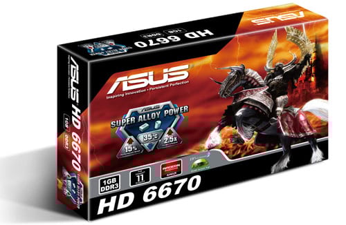 Asus Radeon HD6670 1024MB