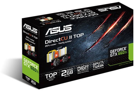 ASUS GeForce GTX 660Ti 2048MB DirectCUII TOP