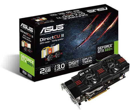 ASUS GeForce GTX 660Ti 2048MB DirectCUII