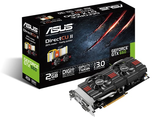 ASUS GeForce GTX 660 2048MB DirectCUII
