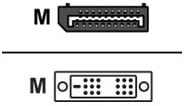 ASUS Displayport ha till DVI ho