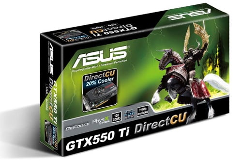 ASUS GeForce GTX 550 Ti 1024MB DirectCU