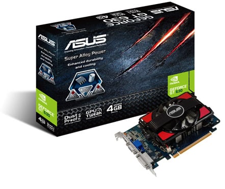 ASUS GeForce GT 630 4096MB