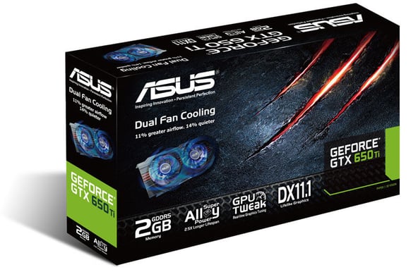 ASUS GeForce GTX 650Ti 2048MB