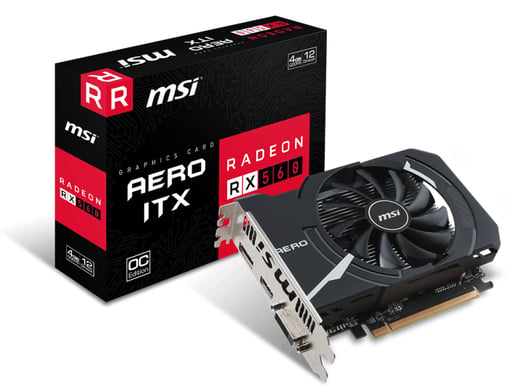 MSI Radeon RX 560 4GB Aero ITX OC