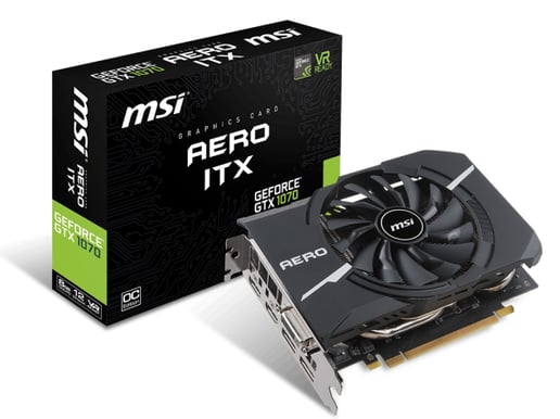 MSI GeForce GTX 1070 8GB Aero ITX OC