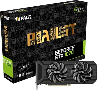 Palit GeForce GTX 1070 8GB Dual - Inet.se