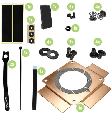EVGA GeForce GTX 1080/1070 FTW Hybrid Waterblock Cooler