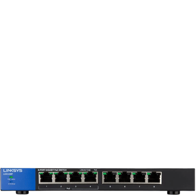 Linksys LGS-108P 1G PoE 8p
