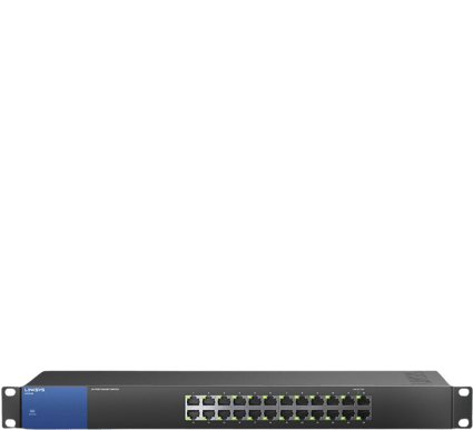 Linksys LGS124 1G 24p
