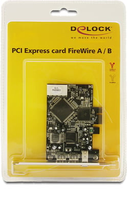 Kontrollerkort PCIe, 2st FW 800 + 1st FW 400