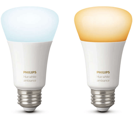 Philips Hue White Ambiance E27, 2-pack