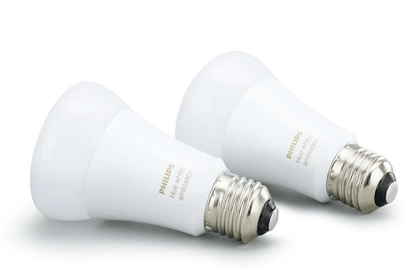 Philips Hue White Ambiance E27, 2-pack