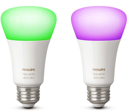 Philips Hue White & Color Ambiance E27, 2-pack
