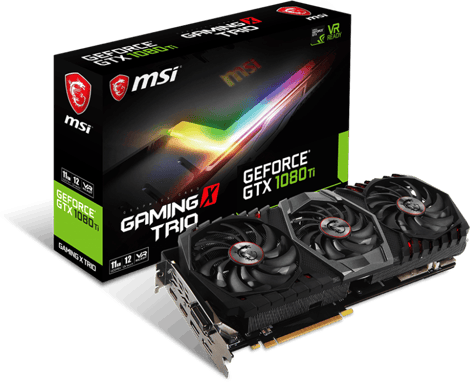 MSI GeForce GTX 1080 Ti GAMING X TRIO