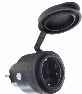 Telldus Plugin Slim, Fjärr, IP44/Utomhus