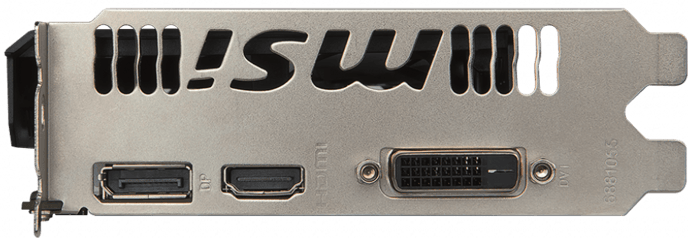 MSI GeForce GTX 1050 Ti 4GB AERO ITX