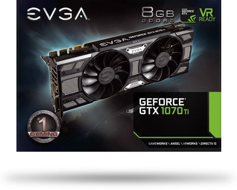 EVGA GeForce GTX 1070 Ti 8GB SC
