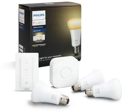 Philips Hue White Ambiance Startpaket E27