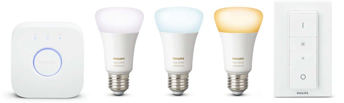 Philips Hue White Ambiance Startpaket E27