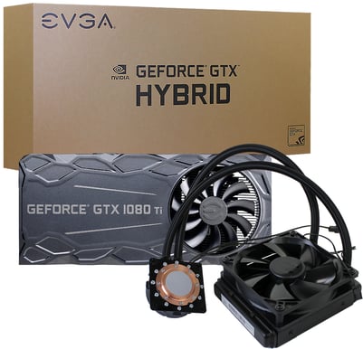 EVGA GTX 1080 Ti FTW3 Hybrid Waterblock Cooler