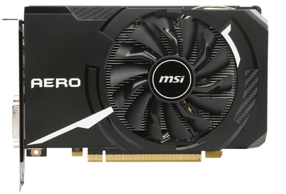MSI GeForce GTX 1060 6GB AERO ITX OC SI