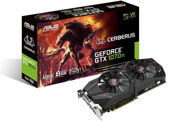 ASUS GeForce GTX 1070 Ti 8GB Cerberus A8GG