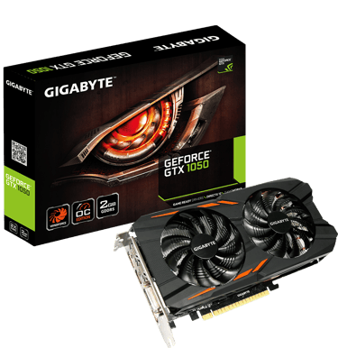 Gigabyte GeForce GTX 1050 2GB WINDFORCE OC