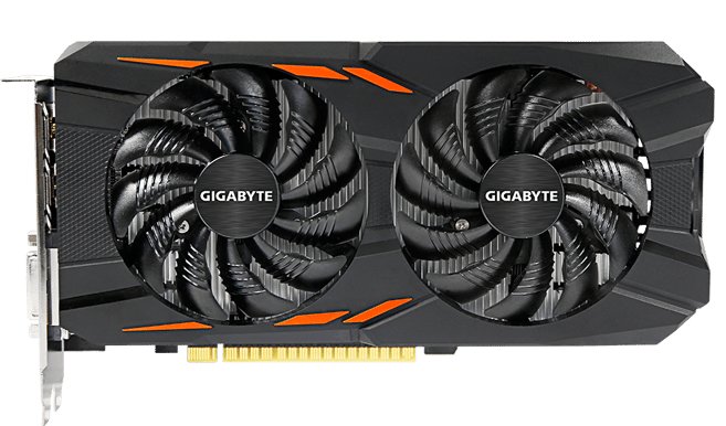 Gigabyte GeForce GTX 1050 2GB WINDFORCE OC