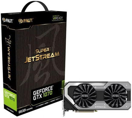 Palit GeForce GTX 1070 8GB Super Jetstream