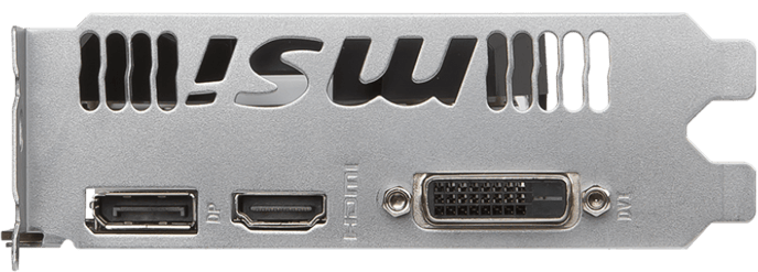 MSI GeForce GTX 1050 2GB OCV1