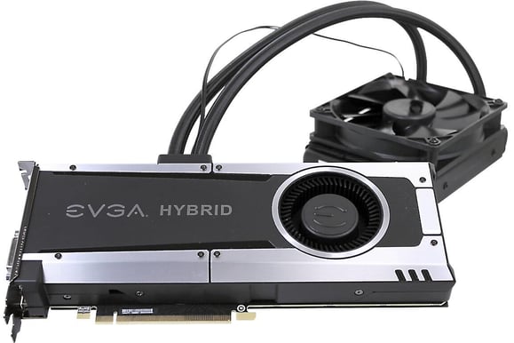 EVGA GeForce GTX 1070 8GB GAMING HYBRID & LED