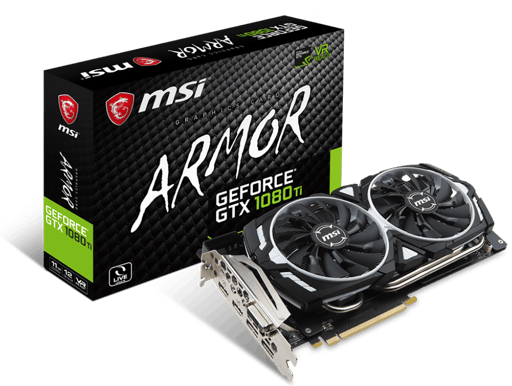 MSI GeForce GTX 1080 Ti Armor