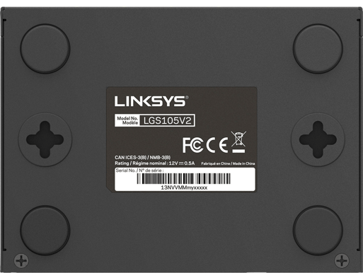 Linksys LGS105 1G 5p