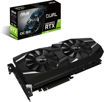ASUS GeForce RTX 2080 8GB DUAL OC