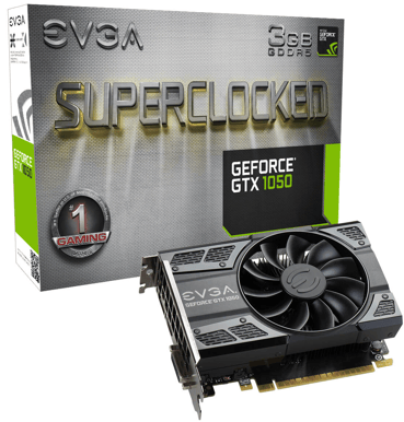 EVGA GeForce GTX 1050 3GB SC GAMING