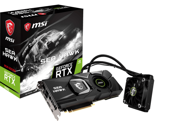 MSI GeForce RTX 2080 8GB SEA HAWK X