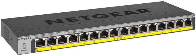Netgear GS116LP Unmanaged PoE+