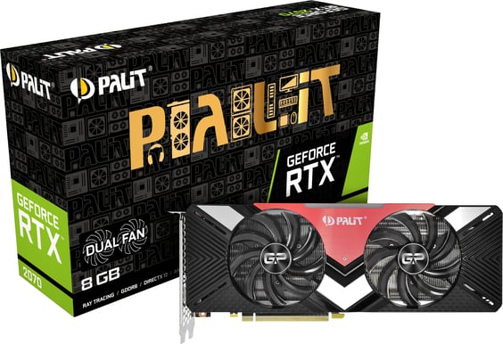 Palit GeForce RTX 2070 8GB Dual - Inet.se