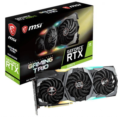 MSI GeForce RTX 2080 Ti 11GB GAMING TRIO