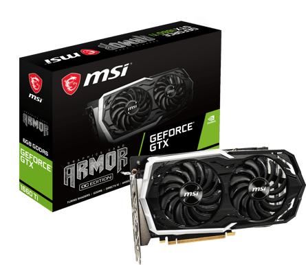 MSI GeForce GTX 1660 Ti 6GB ARMOR OC