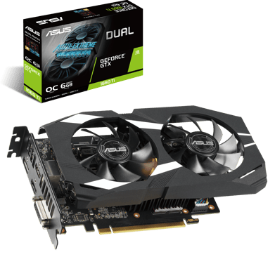 ASUS GeForce GTX 1660 Ti 6GB DUAL OC