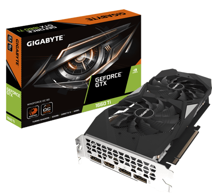 Gigabyte GeForce GTX 1660 Ti 6GB Windforce OC